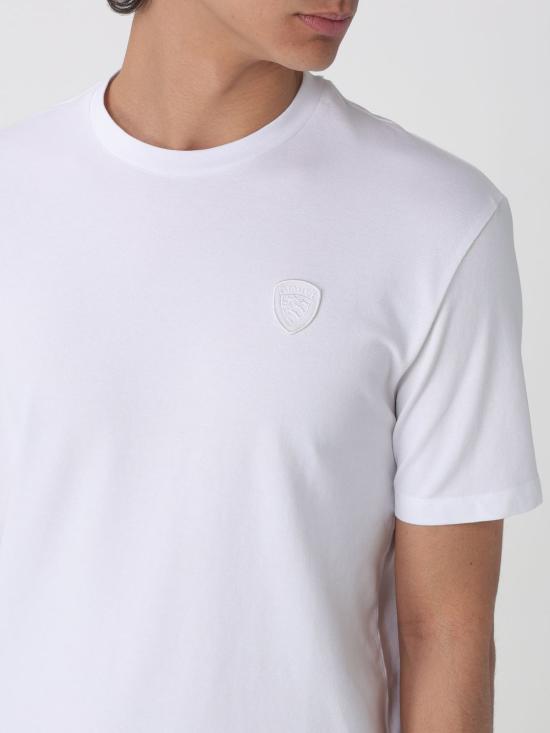 26SS 블라우어 반팔 티셔츠 26SBLUH02306007440 100 White - BLAUER