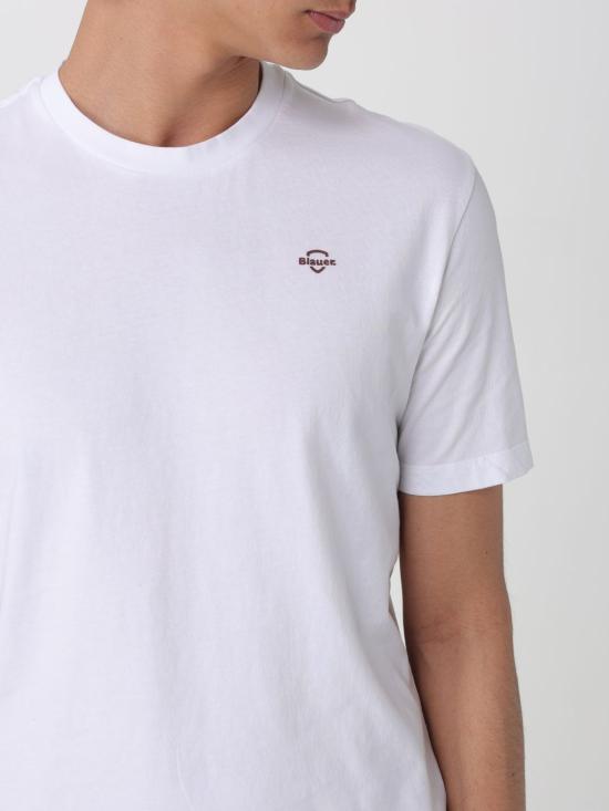 26SS 블라우어 반팔 티셔츠 26SBLUH02300007439 100 White - BLAUER