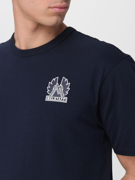 26SS 벨스타프 반팔 티셔츠 106223 DKINK Blue - BELSTAFF