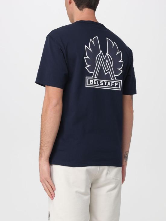 26SS 벨스타프 반팔 티셔츠 106223 DKINK Blue - BELSTAFF