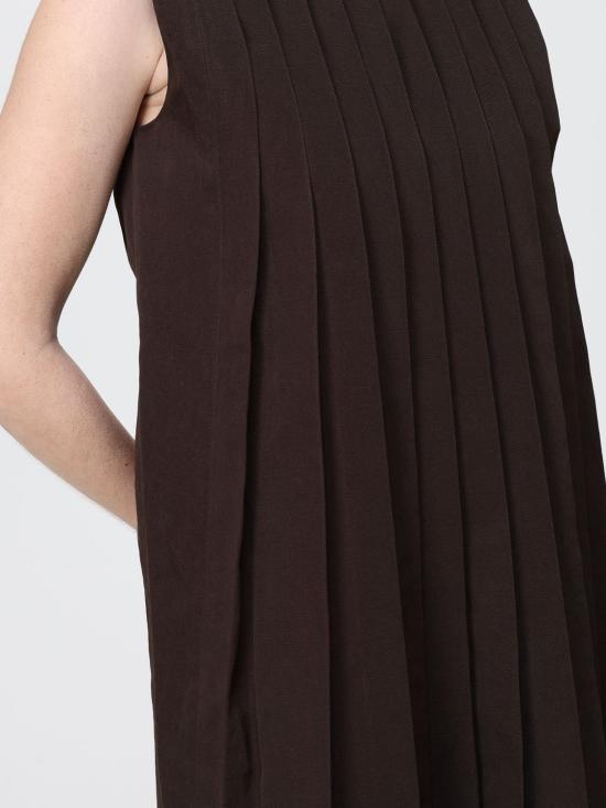 26SS 테르 에 반틴 미디 원피스 V11027102MF02 26 Brown - TER ET BANTINE