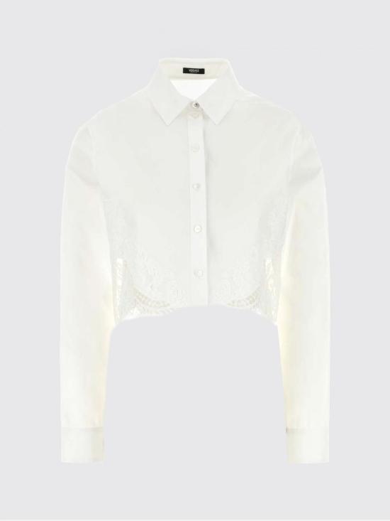 26SS 베르사체 셔츠 10226311A13878 1W000 White - VERSACE