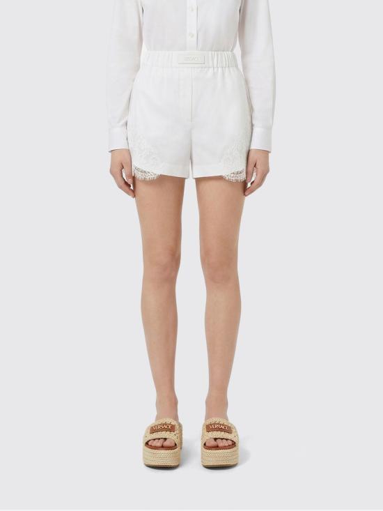 26SS 베르사체 숏팬츠 10230551A13878 1W000 White
