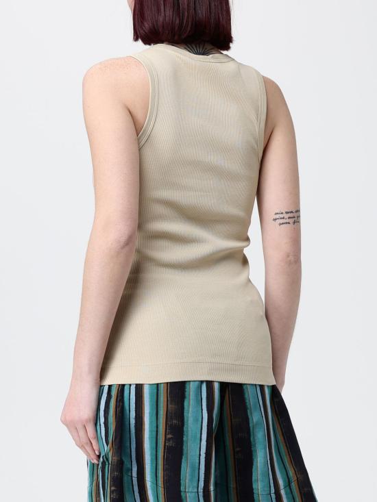 26SS 핑코 민소매 티셔츠 106900A3BY C19 Brown - PINKO