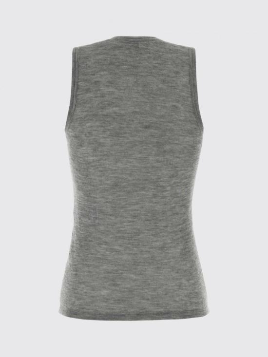 26SS 생로랑 민소매 티셔츠 849919Y38BM 1403 Grey - SAINT LAURENT