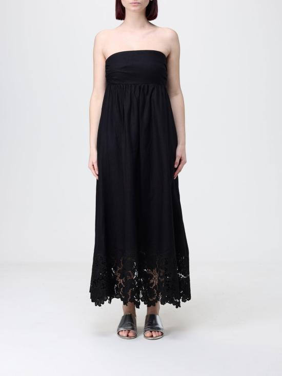 26SS 막스마라 스튜디오 롱 원피스 2616221012600 035 Black