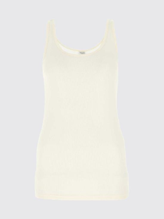 26SS 생로랑 저지 탱크탑 504959YB2OZ 9502 White - SAINT LAURENT
