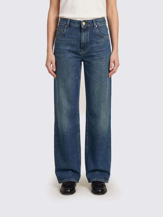 26SS 브루넬로 쿠치넬리 데님 팬츠 MA095P4050 C9039 Blue