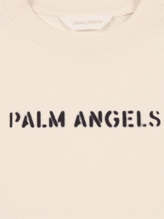26SS [키즈] 팜앤젤스 티셔츠 PBAA003S26JER007 002 White - PALM ANGELS