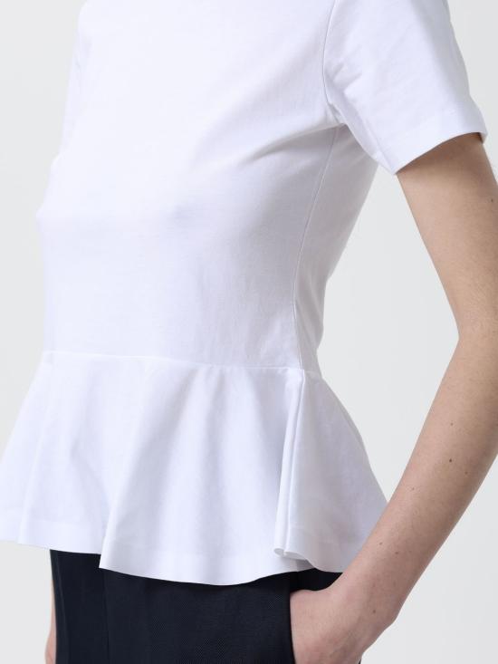 26SS 리비아나 콘티 반팔 티셔츠 L6SW69 A01 0 White - LIVIANA CONTI