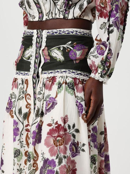 26SS 팜 리오 롱 스커트 344235 26091 Multicolor - FARM RIO