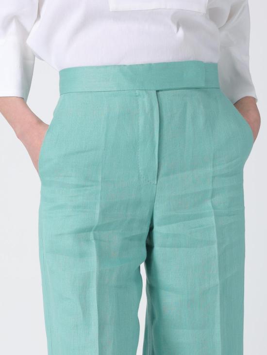 26SS 막스마라 스트레이트 팬츠 2611131012600 001 Water - MAX MARA