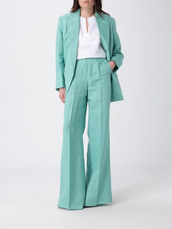 26SS 막스마라 스트레이트 팬츠 2611131012600 001 Water - MAX MARA