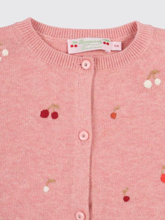 26SS [키즈] 봉쁘앙 가디건 S06GCAK00019 124A Pink - BONPOINT