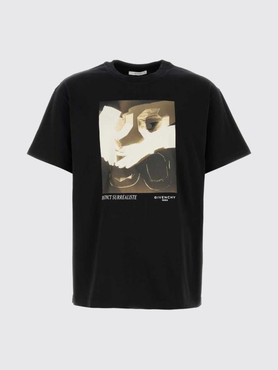 26SS 지방시 반팔 티셔츠 BM71NK3YSQ 001 Black