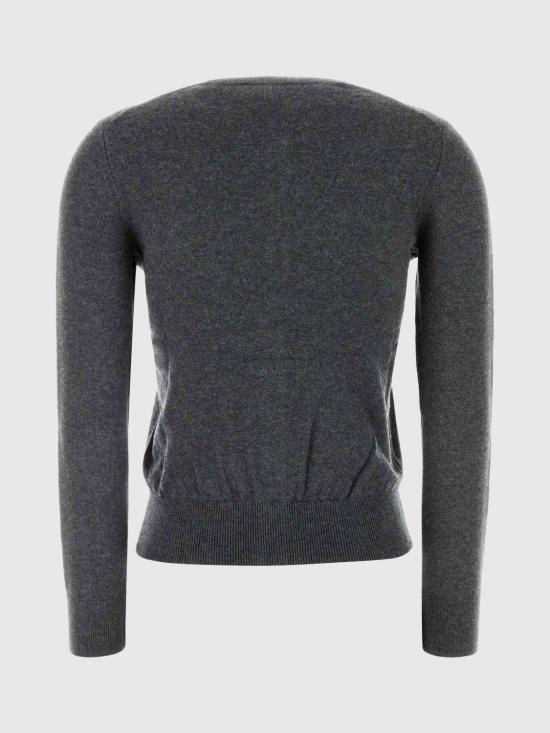 26SS 이자벨마랑에뚜왈 모나 울 코튼 믹스 가디건 CA0115FAC1L17E 02AN Grey - ISABEL MARANT ETOILE