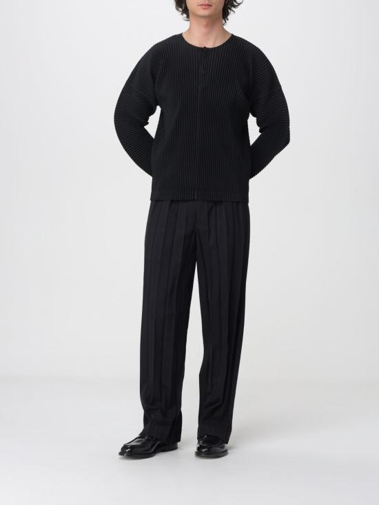 26SS 옴므 플리세 이세이 미야케 스웨터 HP66JK023 15 Black - HOMME PLISSE' ISSEY MIYAKE