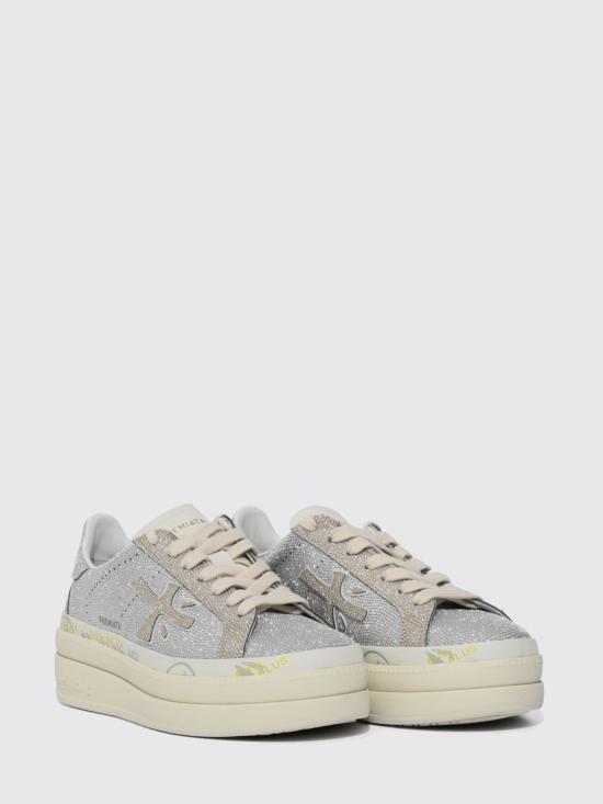 26SS 프리미아타 스니커즈 CLAUDIA 8132 Silver - PREMIATA