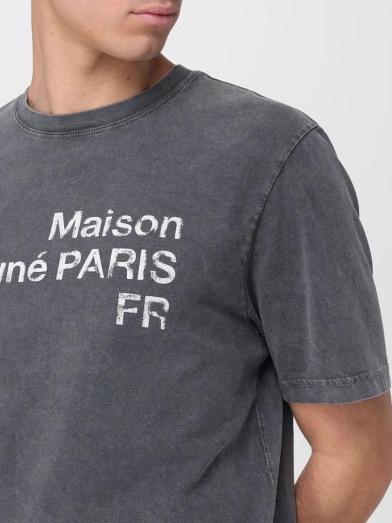 26SS 메종키츠네 반팔 티셔츠 PM00124KJ7036 0519 Black - MAISON KITSUNE