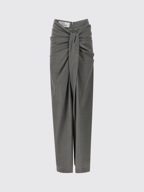 26SS 쥬세페 디 모라비토 롱 스커트 06PSPA15316327 95 Grey - GIUSEPPE DI MORABITO