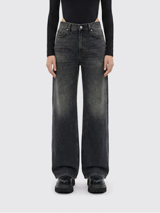 26SS 하이쿠레 데님 팬츠 HEW03185DF174 L902C Black