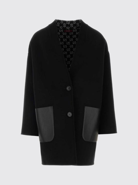 26SS 구찌 코트 846744ZAQW0 1070 Black - GUCCI