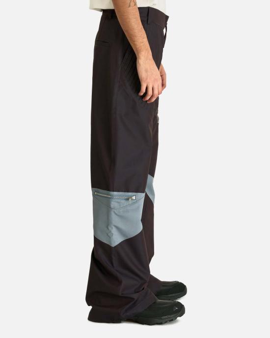  에프에프에프포스탈서비스 트레이닝/조거 팬츠 Fffpostalservice 테크노 벨벳 소재의 Sakhara 바지 - FFFPOSTALSERVICE