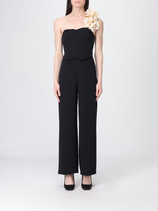 26SS H 꾸뛰르 점프수트 HV37304651 NERO Black