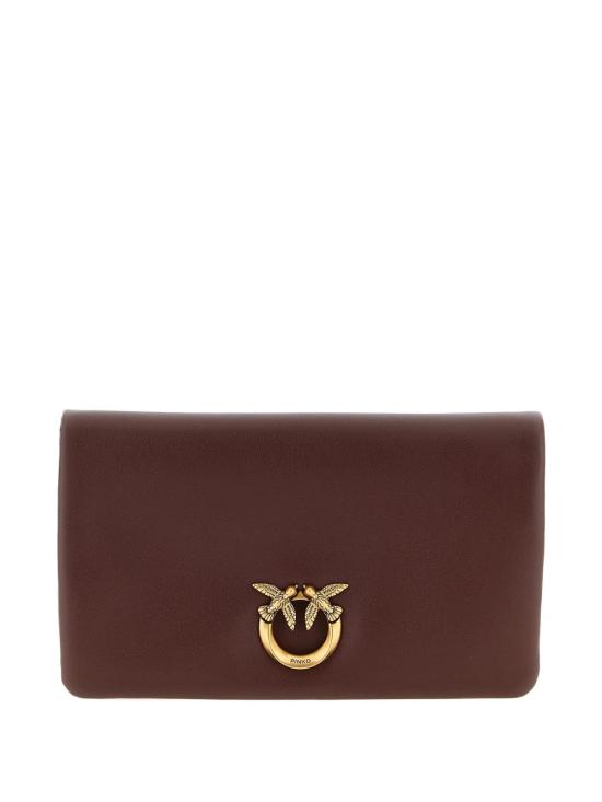 26SS 핑코 클러치/파우치 106023 A0QOR49Q Burgundy oro