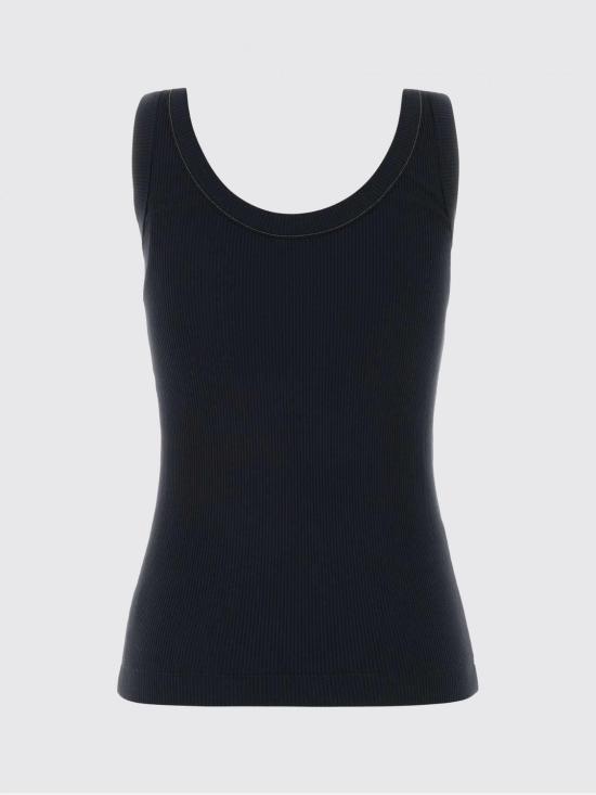 26SS 브루넬로 쿠치넬리 민소매 티셔츠 MG902FP100 C4224 Ocean - BRUNELLO CUCINELLI