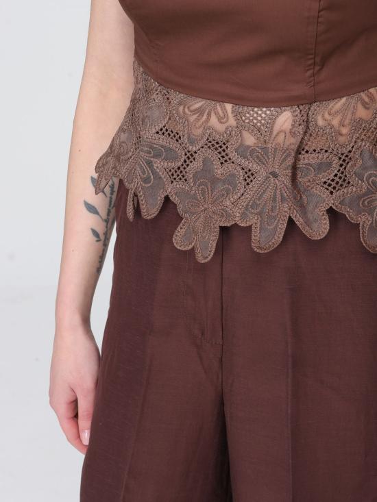 26SS 하니타 민소매 티셔츠 HM31704597 EBANO Ebony - HANITA