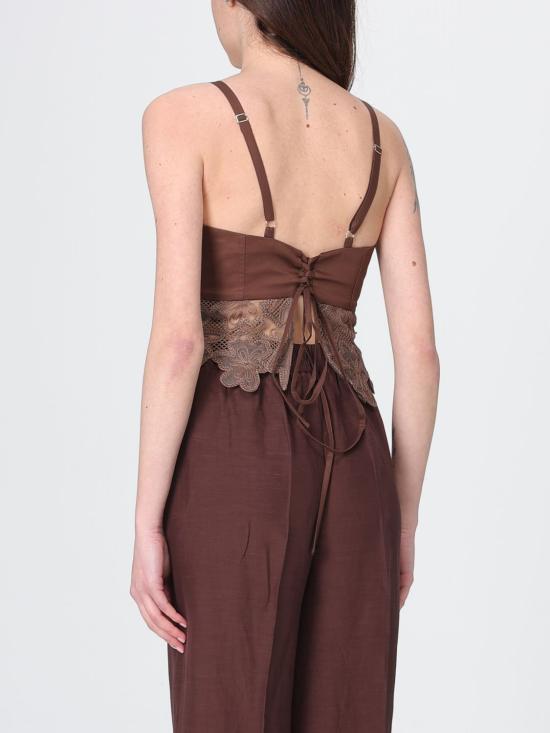 26SS 하니타 민소매 티셔츠 HM31704597 EBANO Ebony - HANITA