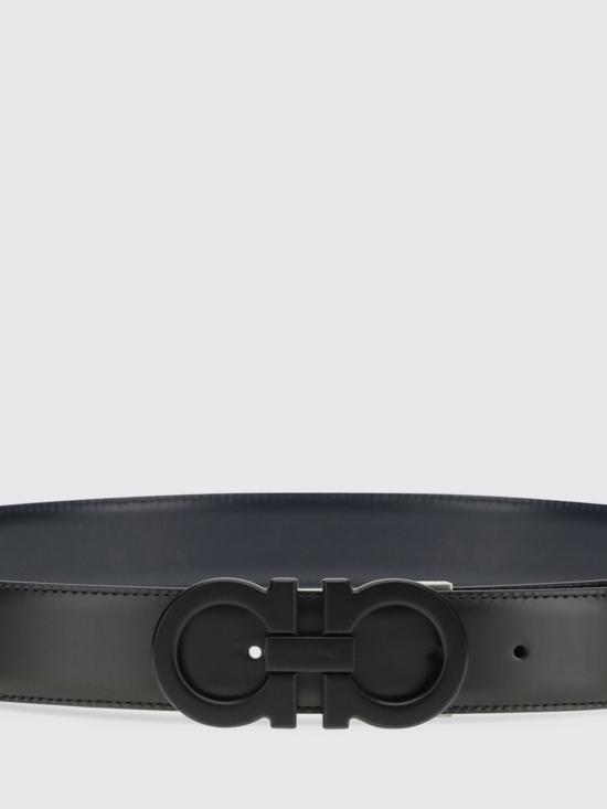 26SS 살바토레 페라가모 가죽 벨트 688772 018 Black - SALVATORE FERRAGAMO