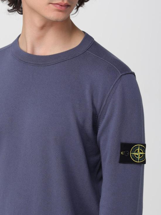 26SS 스톤 아일랜드 스웨터 5100053S00B2 V002D Blue - STONE ISLAND