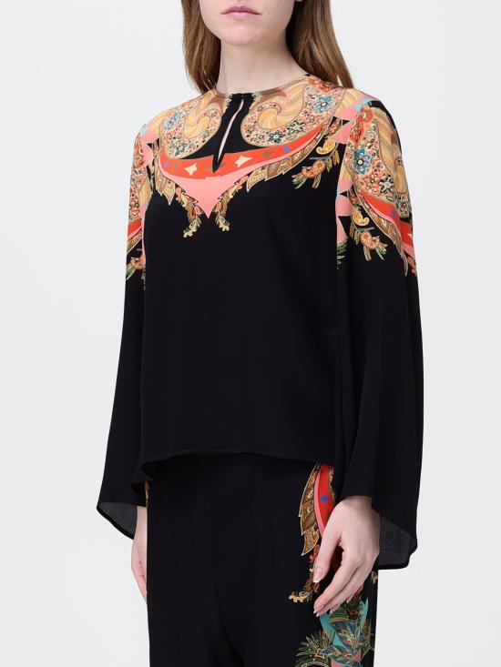 26SS 에트로 블라우스 WRJA0162AKI43 X0813 Black - ETRO