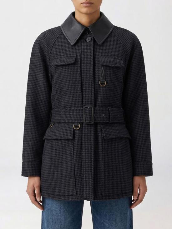 26SS 끌로에 코트 CH25WVE17174 010 Black