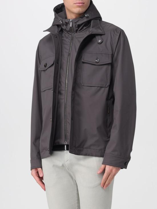 26SS 무레르 자켓 MOUGI101246ADV U0022 Charcoal - MOORER