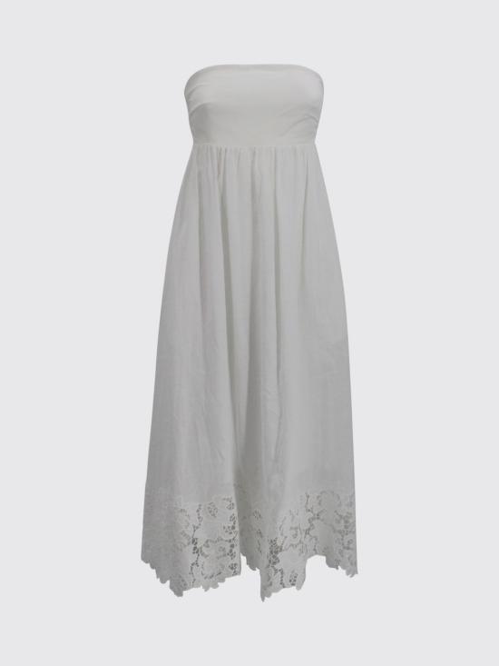 26SS 막스마라 스튜디오 미디 원피스 2616221012600 002 White