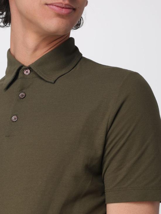 26SS 자노네 폴로 티셔츠 815159ZG380 Z4177 Green - ZANONE