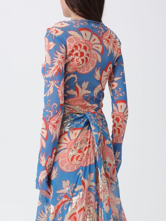 26SS 에트로 블라우스 WRJA003899IAS69 X0882 Gnawed Blue - ETRO