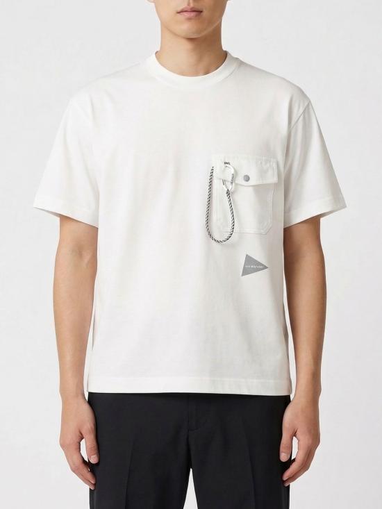 26SS 앤드원더 반팔 티셔츠 5746984075 031 White