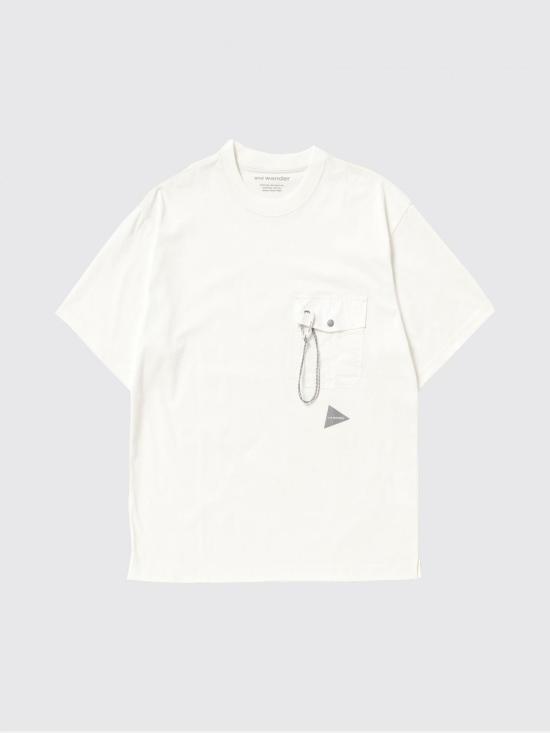 26SS 앤드원더 반팔 티셔츠 5746984075 031 White - AND WANDER