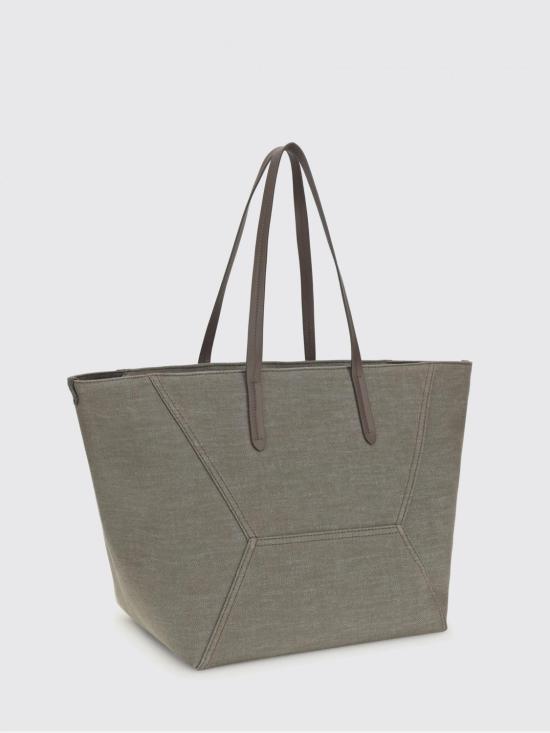 26SS 브루넬로 쿠치넬리 숄더백 MB25D2571 C004 Military - BRUNELLO CUCINELLI