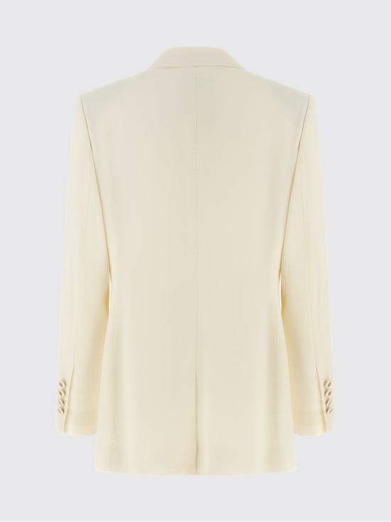 26SS 돌체앤가바나 싱글 브레스티드 터링턴 블레이저 F29Z8TFUBGC W0001 White - DOLCE & GABBANA