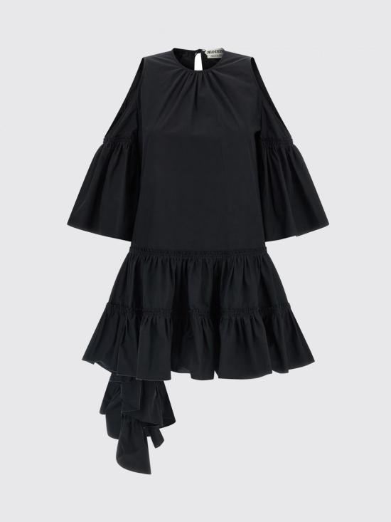 26SS JW앤더슨 롱 원피스 DR0522PG1090 999 Black - JW ANDERSON