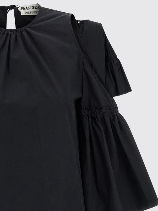 26SS JW앤더슨 롱 원피스 DR0522PG1090 999 Black - JW ANDERSON