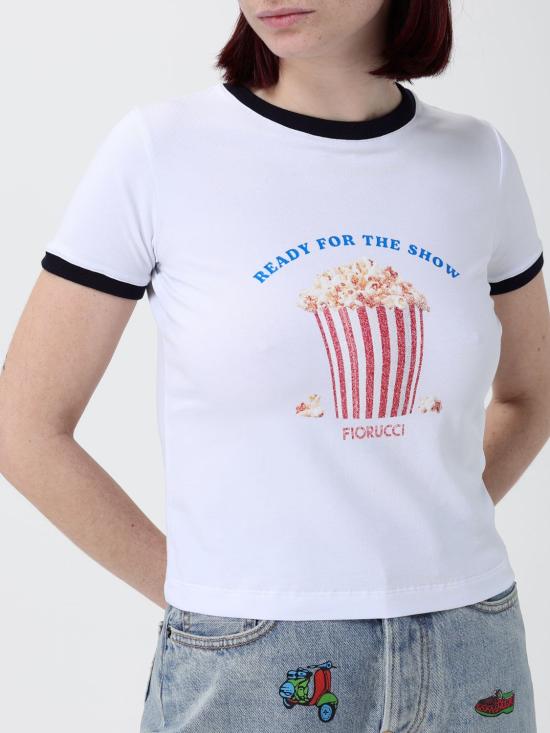 26SS 피오루찌 반팔 티셔츠 W26SSJTS005CJ03 WH01 White - FIORUCCI