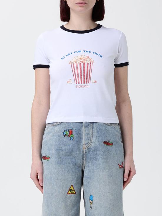 26SS 피오루찌 반팔 티셔츠 W26SSJTS005CJ03 WH01 White