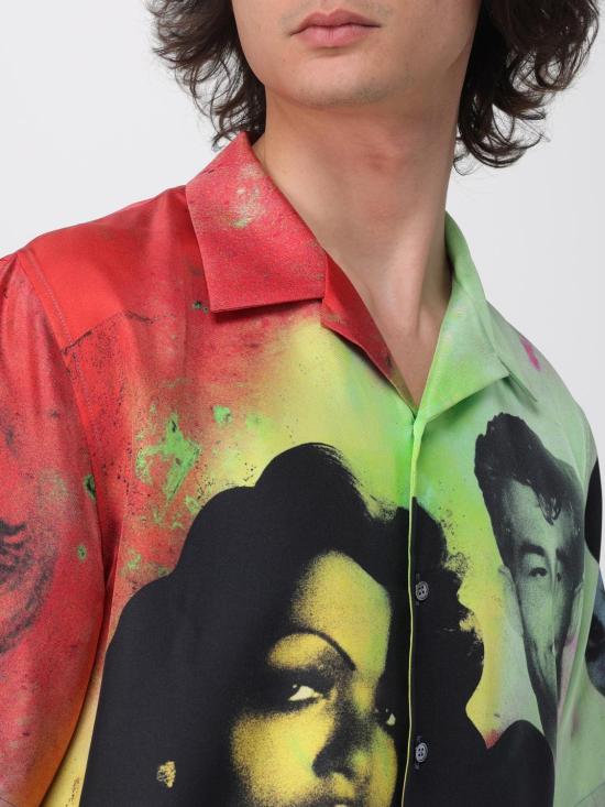 26SS 베르사체 반팔 셔츠 10246421A17913 5X000 Multicolor - VERSACE