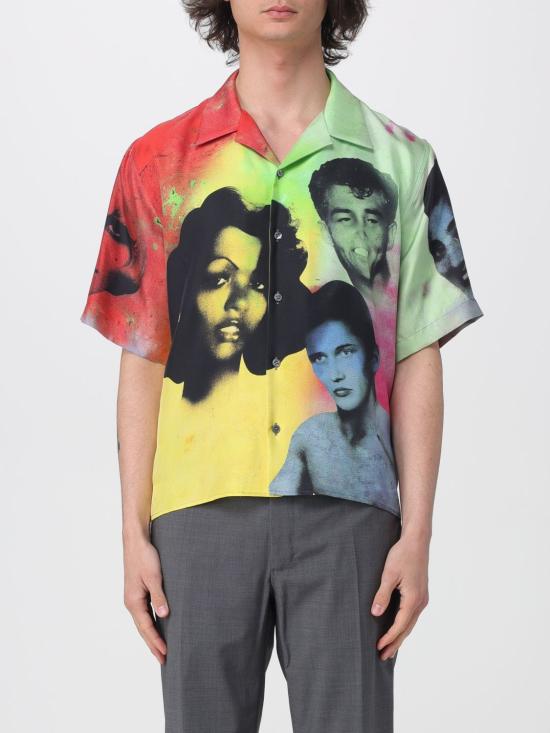 26SS 베르사체 반팔 셔츠 10246421A17913 5X000 Multicolor